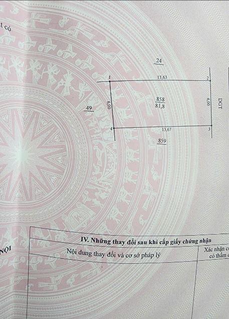 Bán Đất Xã Thọ An – Đan Phượng | Diện Tích 82m2 – Mặt Tiền 6m – Ngõ Thông Ô Tô Vào Tận Nơi – Giá Chỉ 40.5 Triệu/m2