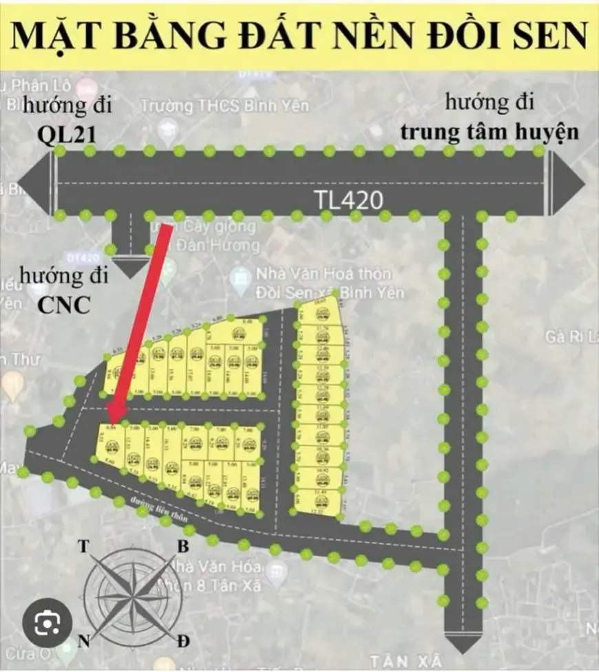 Bán Đất Thạch Thất, Bán Đất Xã Bình Yên | Bán Đất Tại Thôn Đồi Sen