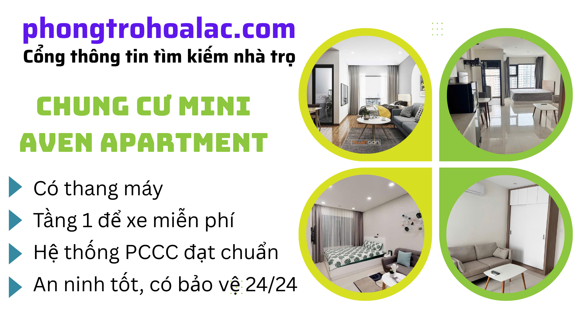 Hòa Lạc Apartment | Tìm Phòng Trọ Gần Đại Học Quốc Gia Hà Nội | Cách Dưới 200m | Chung Cư Mini Aven Apartment